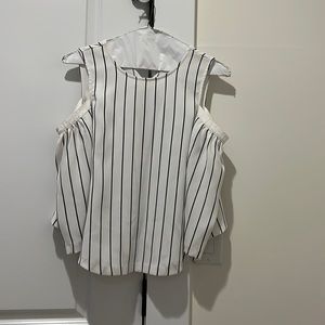 Ann Taylor stripe blouse.  Size small.